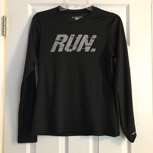 3/$15 Brooks Athletic Long Sleeve T- Shirt